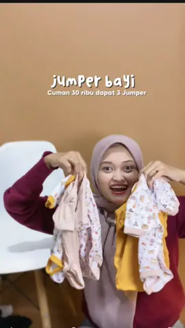 Sayang banget wkwkw baru muncul pas anakku udah gede 🤏🏻 #jumperbayi #jumperbayilucu #rekomendasibajubayinewborn #newbornbaby #perlengkapanbayi #babystuff #rekomendasibajubayiperempuan #bajubayimurah #bajubayilakilaki #bajubayimurah #bajubayidiskon 