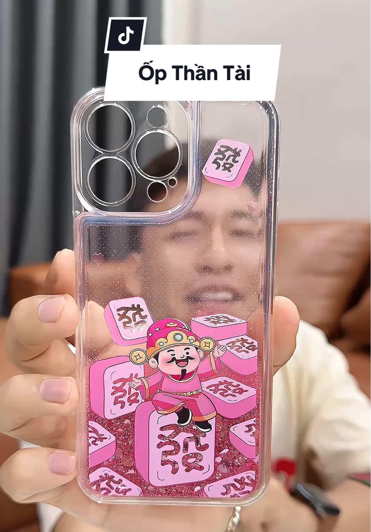 Ốp thần tài cát hồng may mắn #haohomhinh #opthantai 