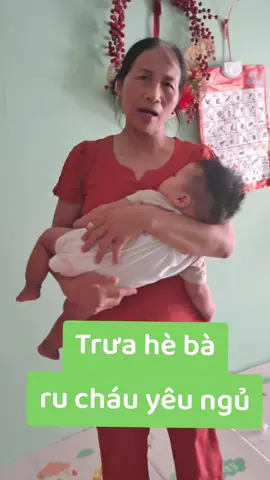 Bà hát ru cháu ngủ #bahienratrongchau  #xuhuong  #hátru