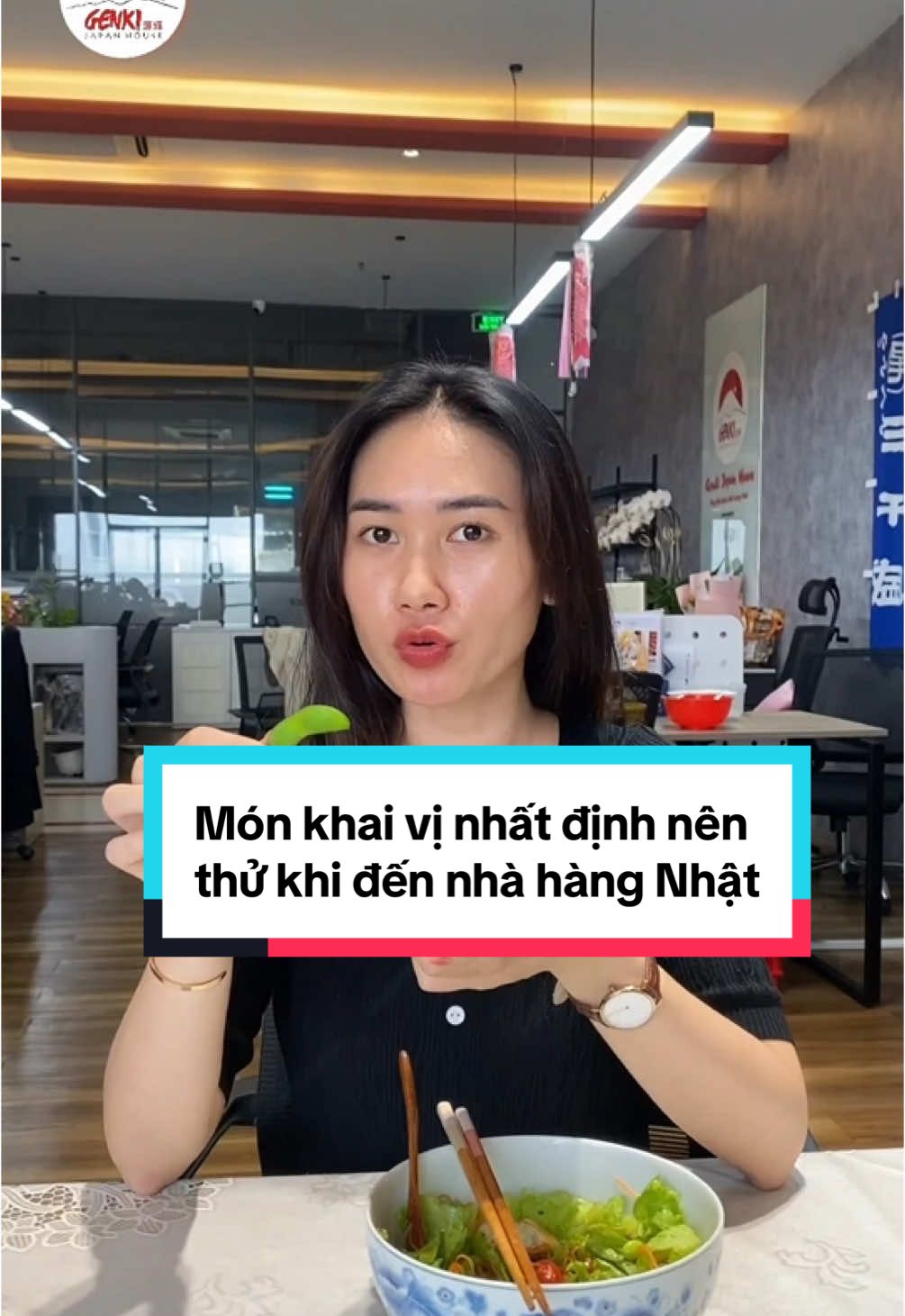 Cả nhà đã thử món khai vị này chưa. Ăn ngon mà đúng không #edamame #daunanhnhatban 