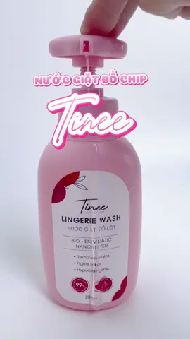 Nước giặt đồ lót Sinh Học Tinee 280ml Bản nâng cấp nano bạc mới hạn chế nấm khuẩn, dịu nhẹ cho da#nuocgiatdolottinee #nuocgiatdolot #xuhuong #nuocgiatnanobac #nuocgiat #xuhuongtiktok #tinee #tineevn 