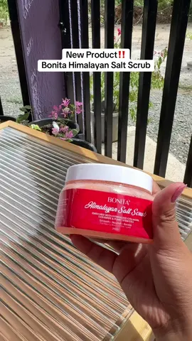 #bonita #bonitahimalayansaltscrub #bonitascrub #himalayanpinksaltbodyscrub #trend #fyp #tiktokfinds 