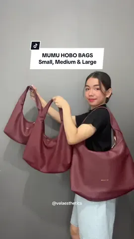 Color: Deep red ♥️ #mumuselect #mumu #hobobag #trendingbag #bagrecommendation 
