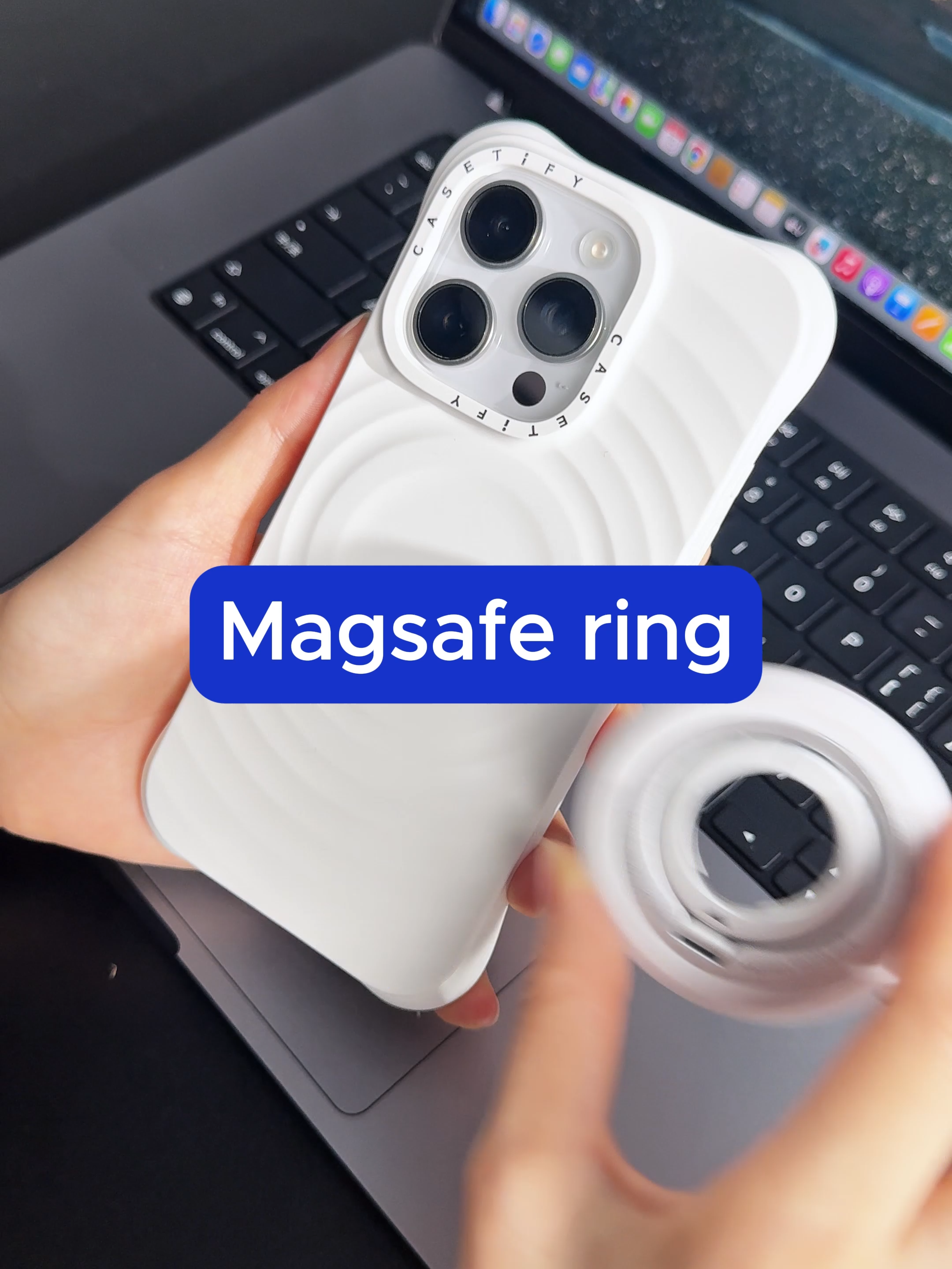 Magsafe ring is so useful，especially with the new phone。A great accessory！#fyp #phoneholder #ringstand #magsafe #magsafestand #Vlog #titokmademebuyit