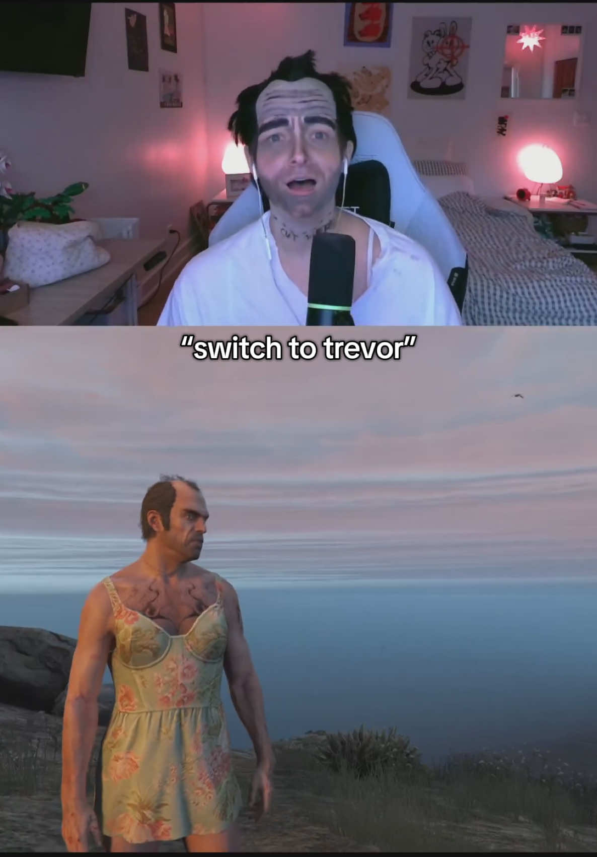 always find him doing the weirdest shit #gta5 #trevor  