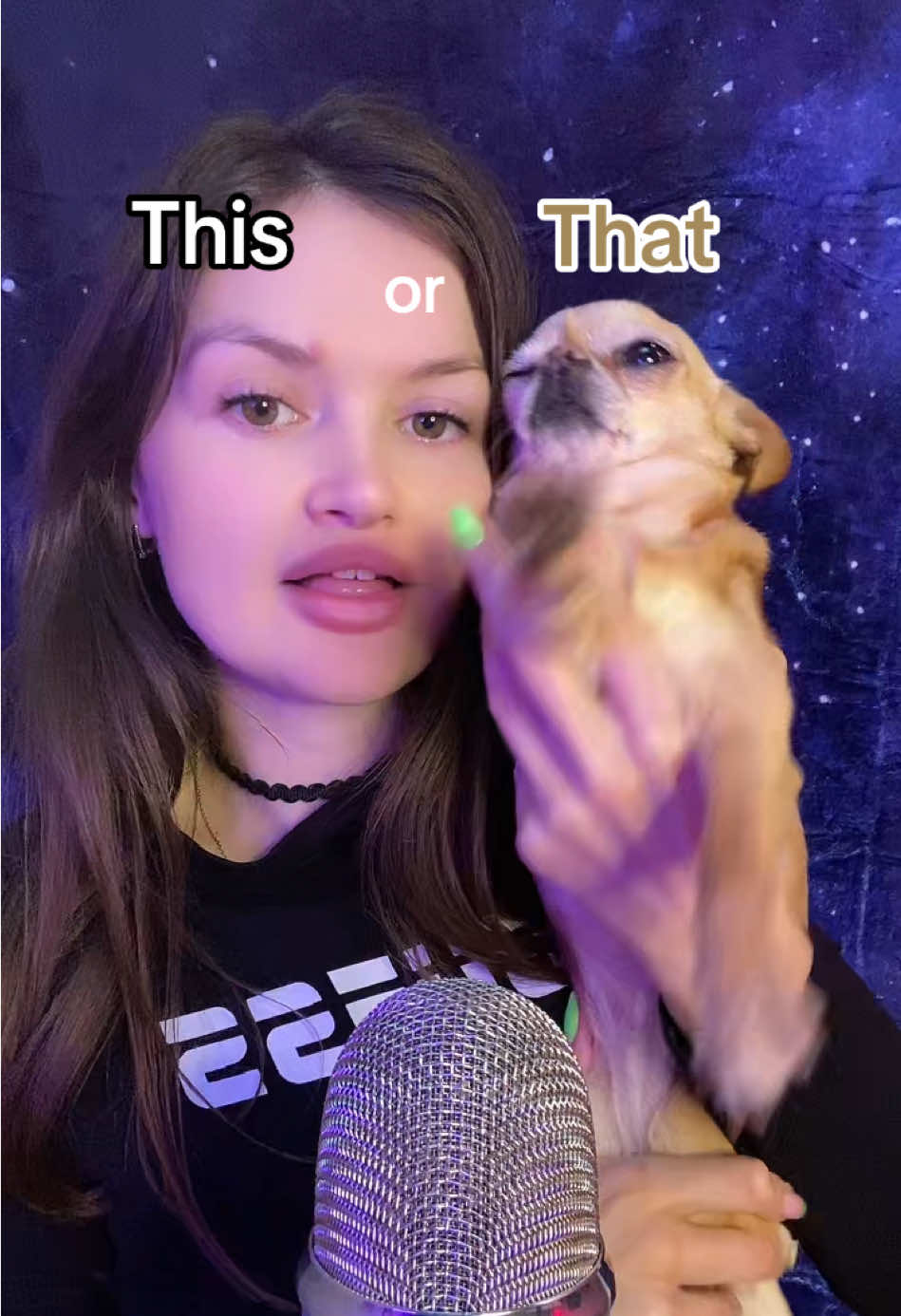 YouTube: mishkaasmr #asmr #dogsoftiktok #scratching #asmrnails #nails #rec 