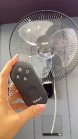 Hatari Remote W16R1 Black 52$ Wall Fan #hatari #hatarithailand #fyp #foryou #foryoupage #reelsviralシ   #ConSantanderConecto 