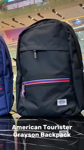 Nyari backpack yang kuat, muat banyak, tapi tetap keren? Grayson dari American Tourister jawabannya.. Yuk segera prder di toko online kami🥰 #backpack #tas #fyp #xybca #fypシ゚ #school 