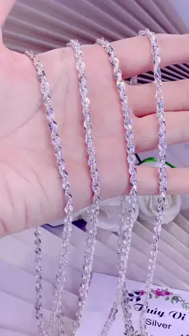 Dây xoắn tròn mắt mèo 🤩 #thuyvisilver #baccaocap #trangsucvangbac #fyp #thinhhanhtrend #xuhuongtiktok 