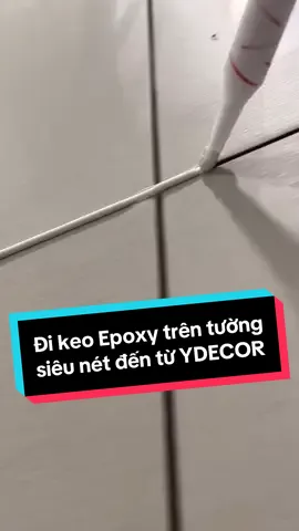 Xem hết video để thấy được sự khác biệt của tường wc sau khi đã được team YDECOR khoác keo epoxy #keocharon #keochitmach #keoepoxy2thanhphan #epoxy #anepoxy #tiktok #phanphoi #thicong #xh #fyp 