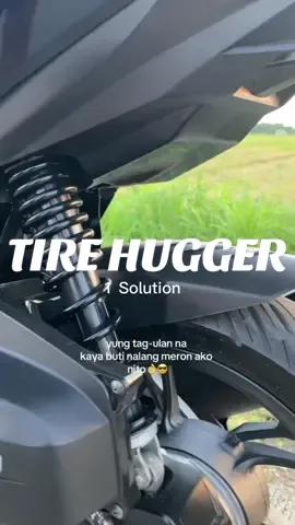 Sa murang halaga malinis palagi motor mo 😎 #tirehugger #hugger #hondaclicktirehugger #fyp 