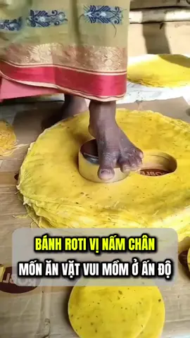 Bánh vị nấm chân - Đặc sản Ấn Độ #thanhanreview #nauan #review #anuong #fyp #india 