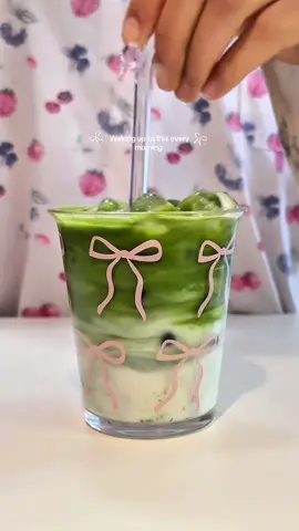 Cherishing the little things 🎀🍵 @Raku Matcha ( MATCHAGIRLIE1) for 15% off ✨  . .  #matcha #matchalatte #matchatok #homecafe #matchagirlie #coquetteaesthetic 