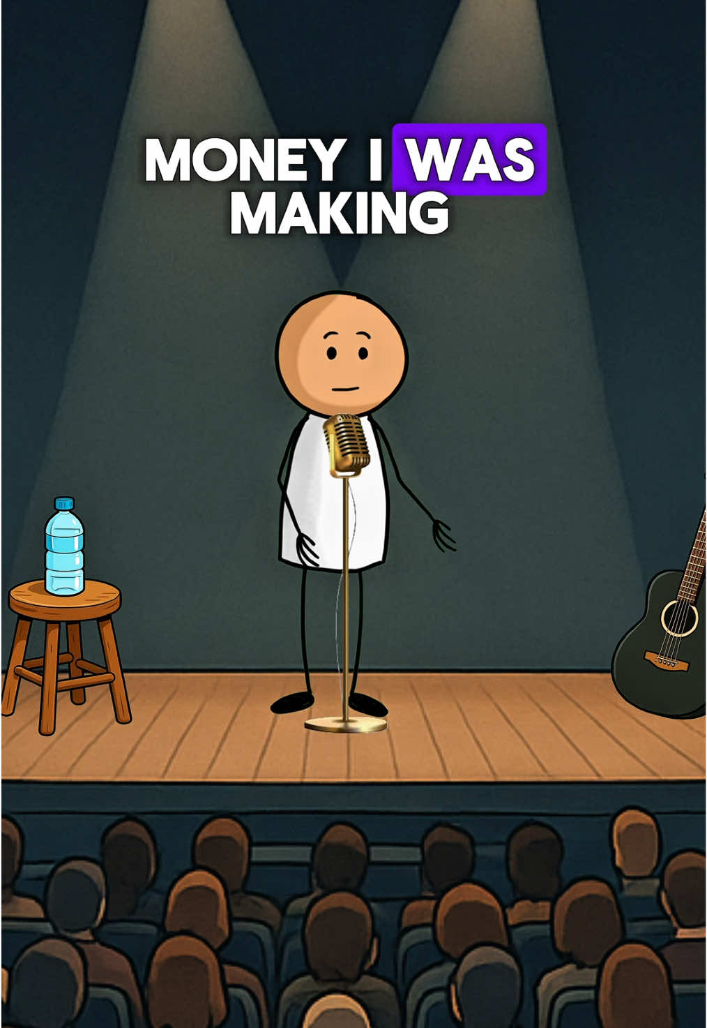 My family tripped out when they found out how much money I was making 😂 #fyp #comedyvideo #jokes #animation #viral #animecomedy #funnytiktok #animeedit #standupcomedian #blackjokes 