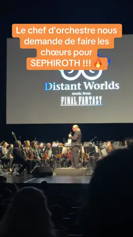 On a tellement de chance d’avoir des dates de concerts de Final Fantasy à Paris, on est parmi les meilleurs fans !!!! 🔥 #jeuxvideo #gaming #GamingOnTikTok #finalfantasy #sephiroth #ff7 #concert #musique 