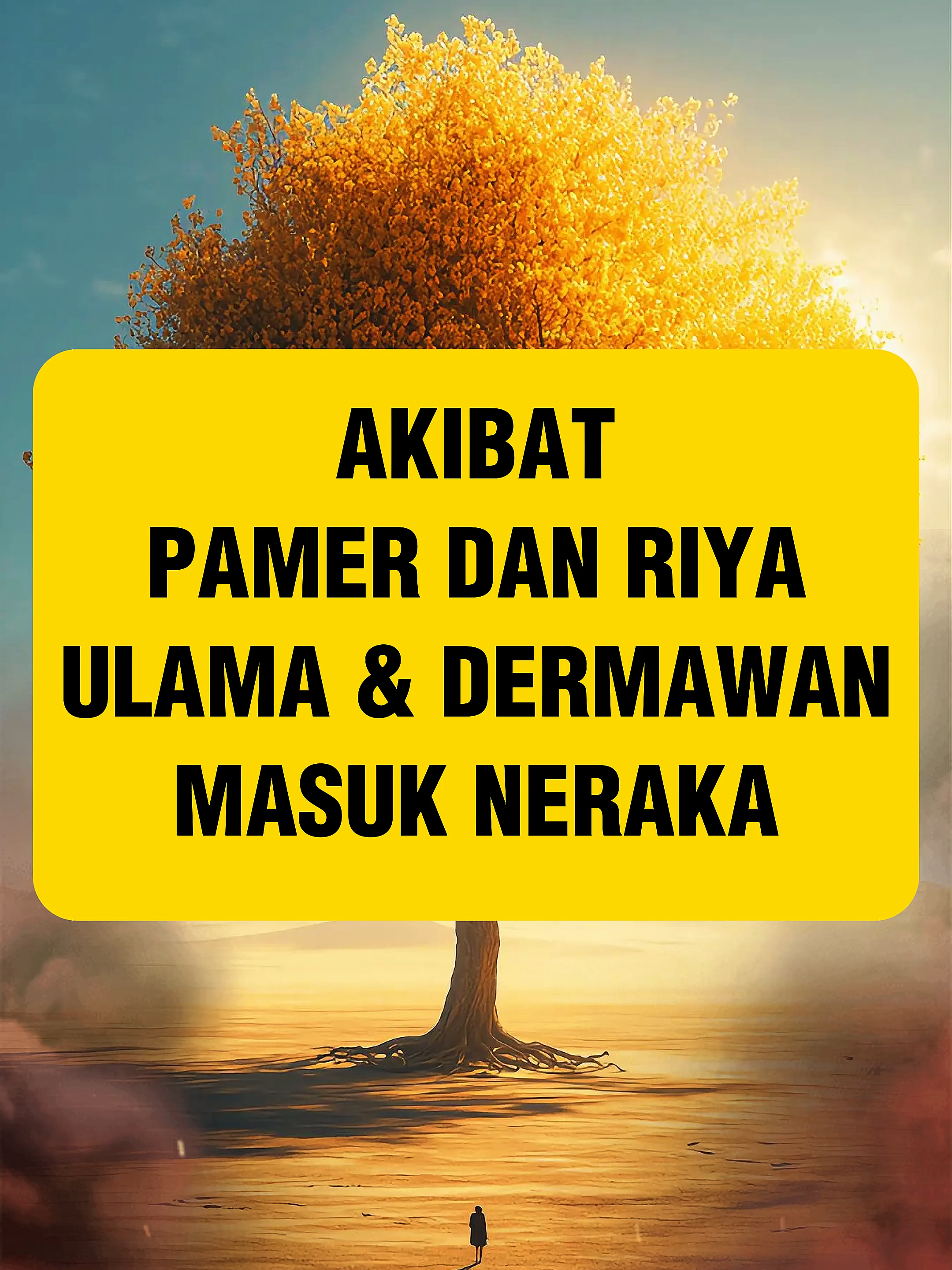 Akibat Pamer dan Riya, Ulama dan Dermawan Bisa Masuk Neraka #kisahislami #ceritaislami #kisahislam #motivasi #fyp