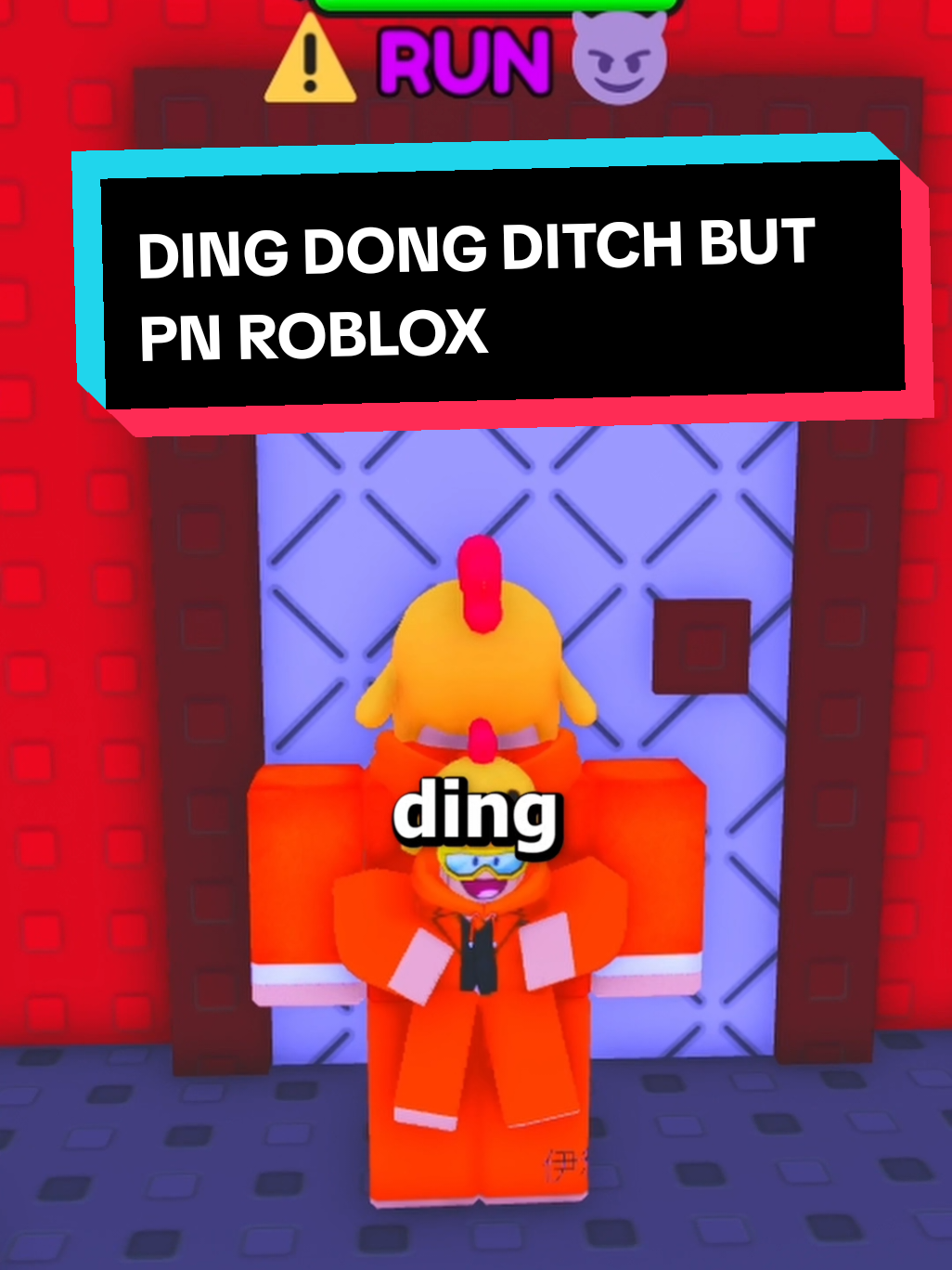 Game Name: Ding Dong Ditch #robloxgamestoplay #underratedrobloxgames #funrobloxgames #robloxgames #robloxtiktok 