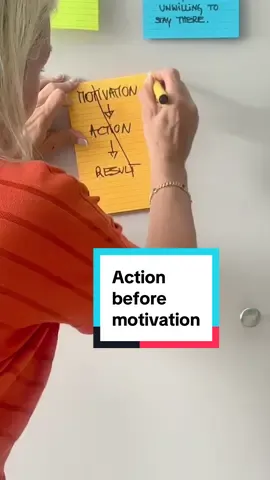 Action always comes before motivation. 🫡 #motivation #actionfirst 