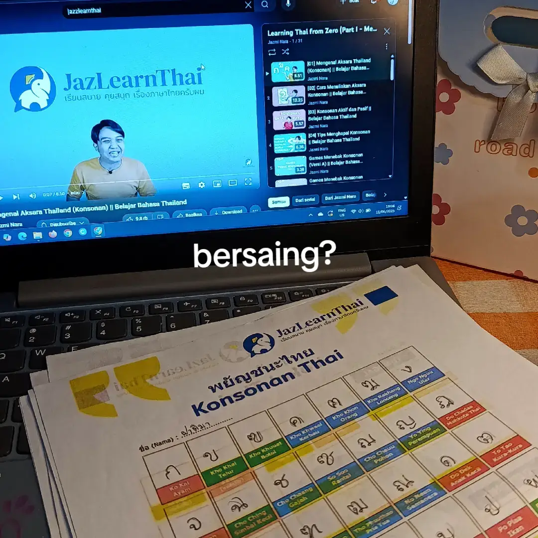salam damai kak 🙏🏻 join saluran WA? masih anget bgt DM #thaienthu #thailand🇹🇭 #gmmtv #gmm #polyglot #bahasathailand #raikantopeni #raikantopini #thai #study #aesthetic #fypp 