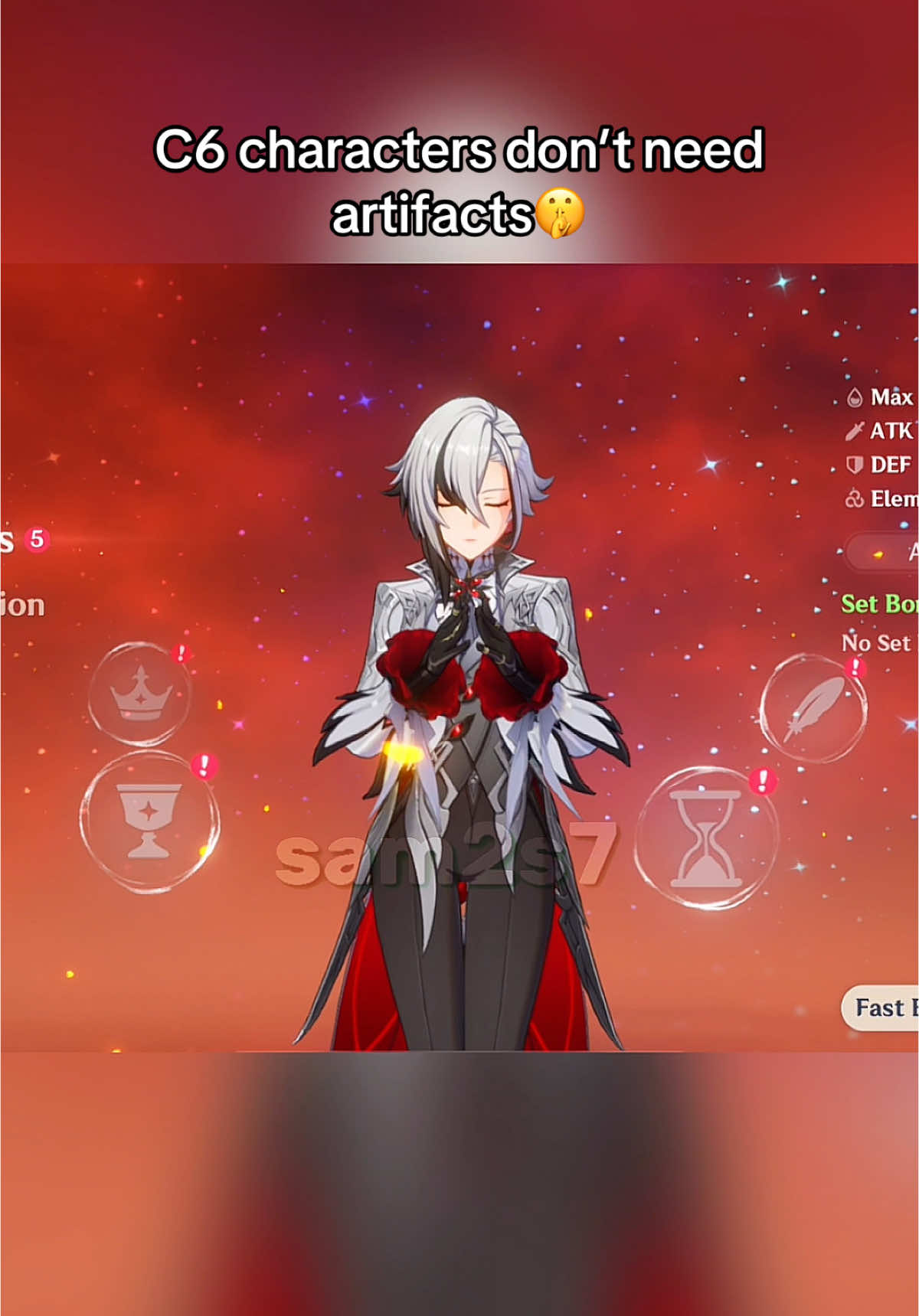 This video is NOT brought to you by Sam #GenshinImpact #fyp #genshin #arlecchino 