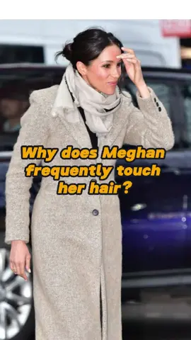 Why does Meghan frequently touch her hair? No one realizes she's trying to hide a huge secret!#fyp#foryou#celebrity#royalfamily#usa#meghanmarkle