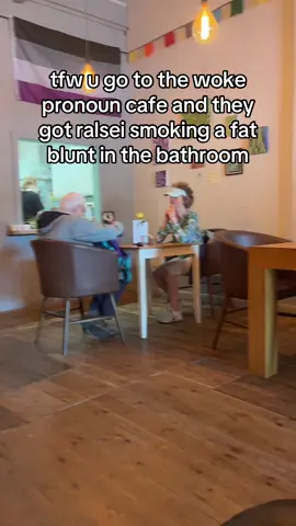 #fyp #woke #lgbt #gay #deltarune #ralseiblunt #ralseismoking #cafe 