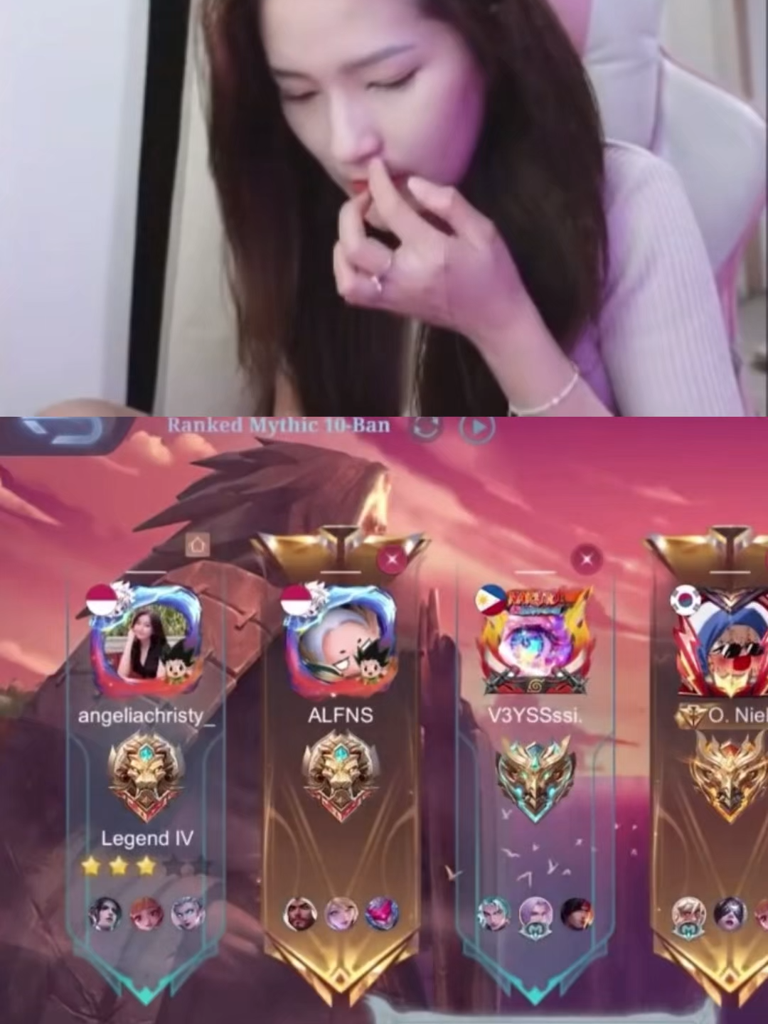 Tenang geys mabar sama aku auto win @angeliachristyyy #angeliachristy #rrqangel