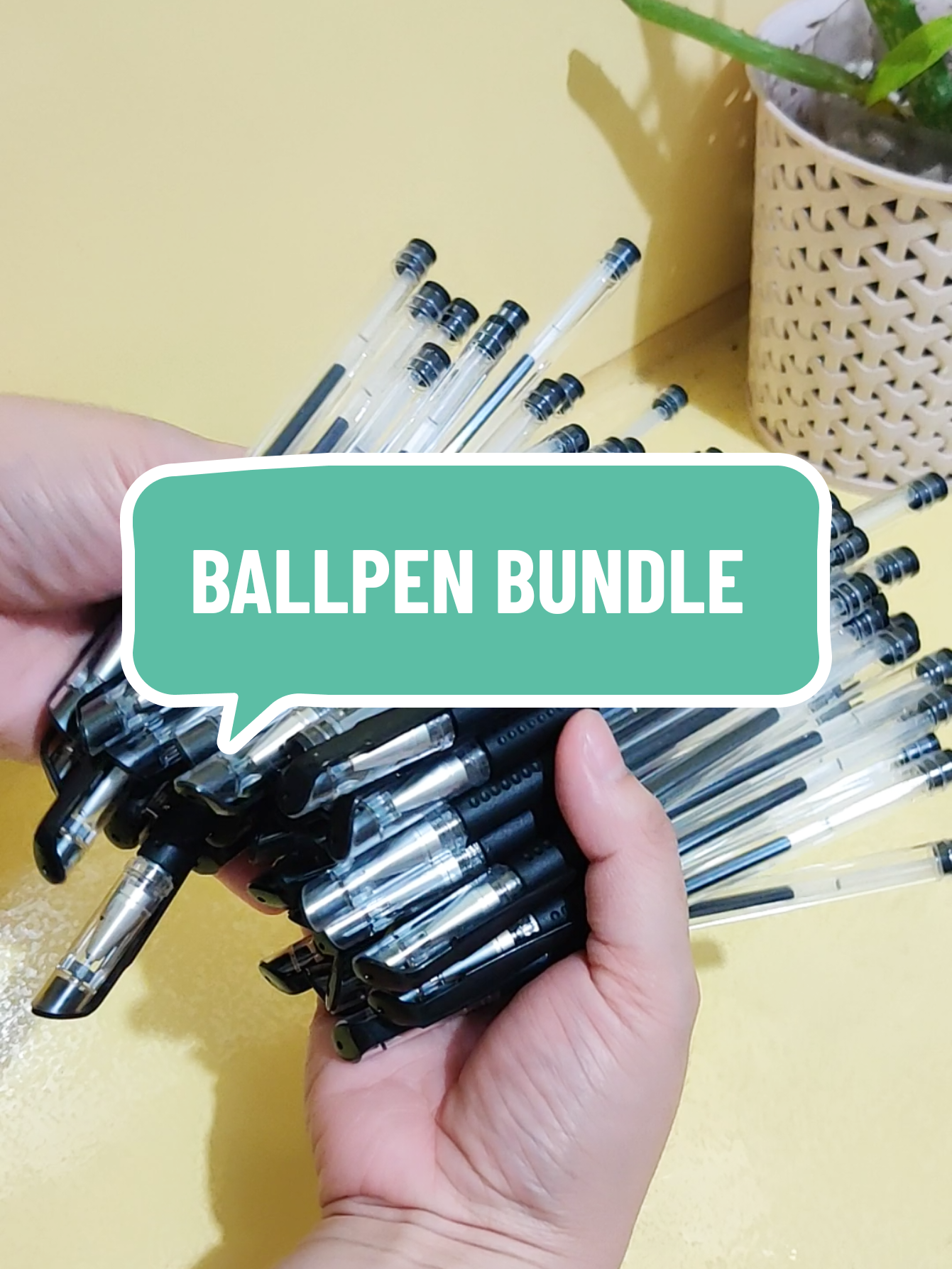 Pwede din 'to pang negosyo mga mii #gelpen #schoolsupply #ballpen #sulitbundle 