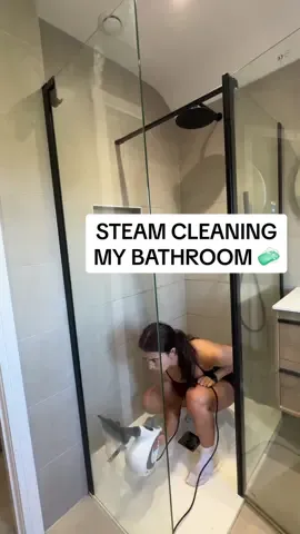 My first time ever using a steam cleaner to clean my bathroom 🧼#steamcleaner #steamcleaning #cleaninghacks #cleanwithme #cleaningtiktok #cleaningmotivation #satisfyingcleaning #bathroomclean #firsthome  