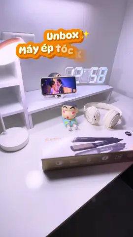 Máy duỗi tóc KEMEI bạn đã thử chưa? #xuhuongtiktok #unboxing #tiktok #mayduoitoc #affiliatemarketing 