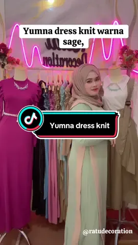 Yumna dress knit, joint live ku yuk