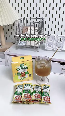 Giải nhiệt mùa hè & tốt cho hệ tiêu hoá #nhyeeubox #trakombucha #cozy #trachanhgung #bioconcept #unboxing #review #xuhuong #viral  