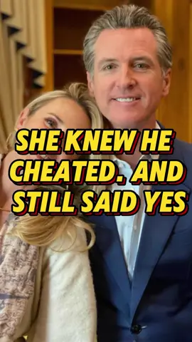 No wonder Gavin Newsom's wife would rather share her husband with a mistress than stop having kids-she knew he cheated.and still said yes #us#GavinNewsom #JenniferSiebe#fyp#foryou#celebrity#foryoupage 