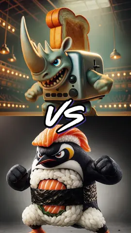 Rhino Toasterino vs Sigma Boy #versusanimals