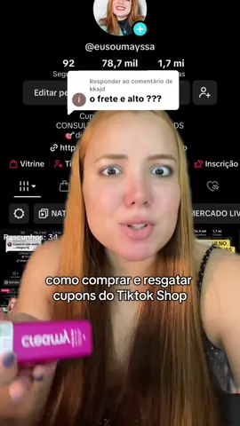 Respondendo a @kkajd como comprar no Tiktok Shop e resgatar os cupons e frete grátis 