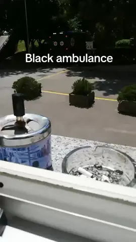 Black ambulance #blackambulance