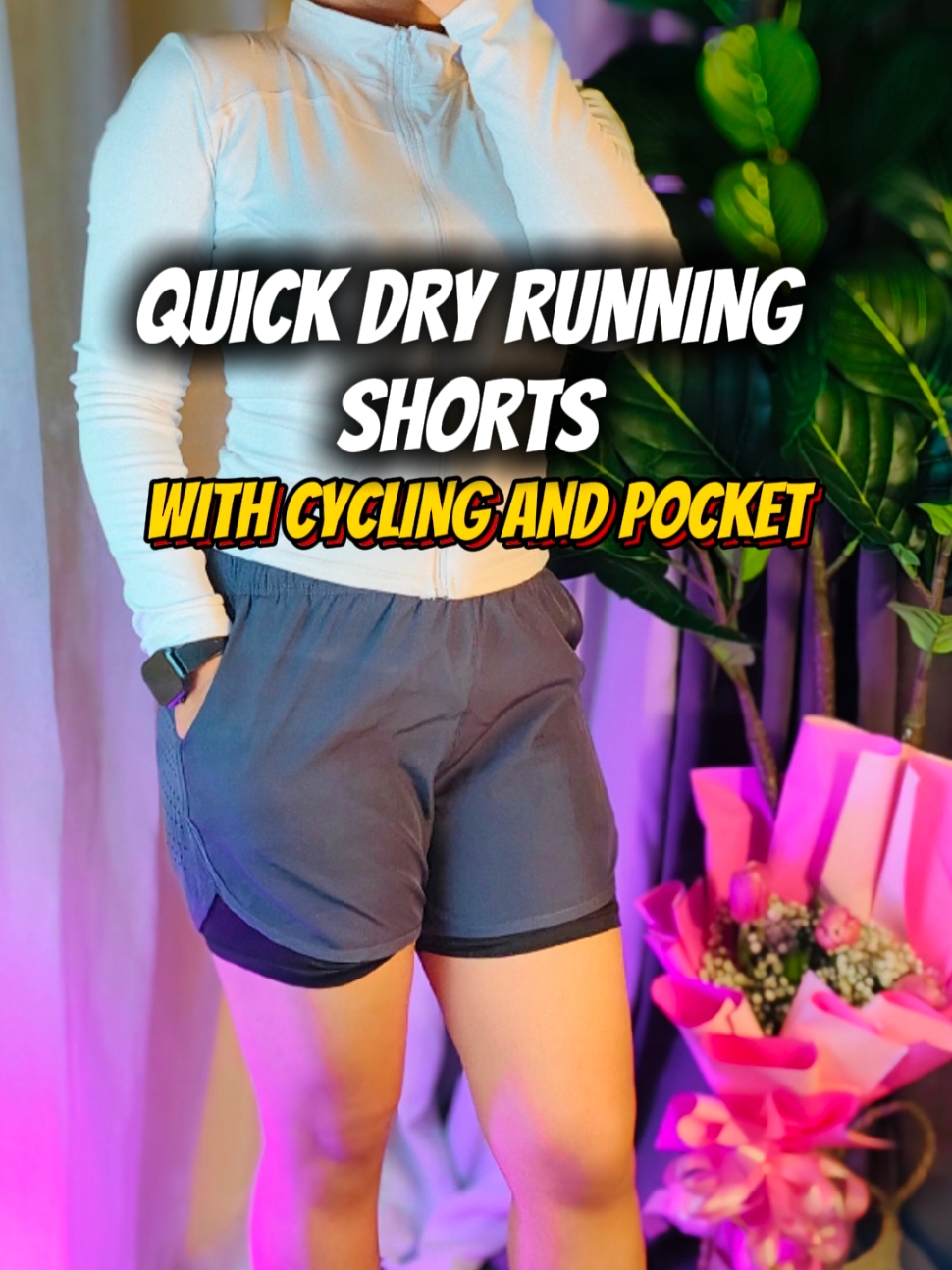 Unisex 2-in-1 Dri-Fit Running Shorts  Quick-dry. Breathable. Above-the-knee fit. With inner lining + back pocket for essentials #runningshorts #drifit #quickdry #unisexshorts #fitnesswear #workoutootd #athleisureph 