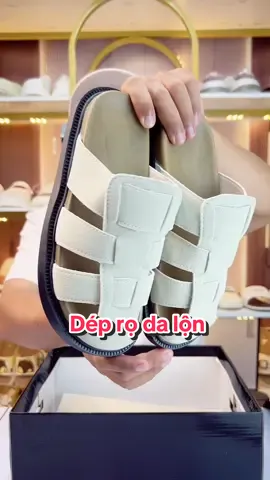 Dép rọ nữ thời trang, đẹp, sang chảnh, chất liệu da lộn cao cấp trẻ trung, dễ phối đồ mà giá chỉ hơn 100k thôi ạ #manhgiay #manhbangiay #depnu #depthoitrang #sucnu 