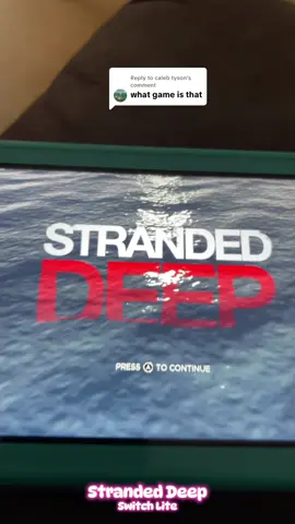 Replying to @caleb tyson Stranded Deep is such a fun survival game ✨ What do you play on your switch lite? 🌟 #switch2 #switchlite #gaming #mariokart