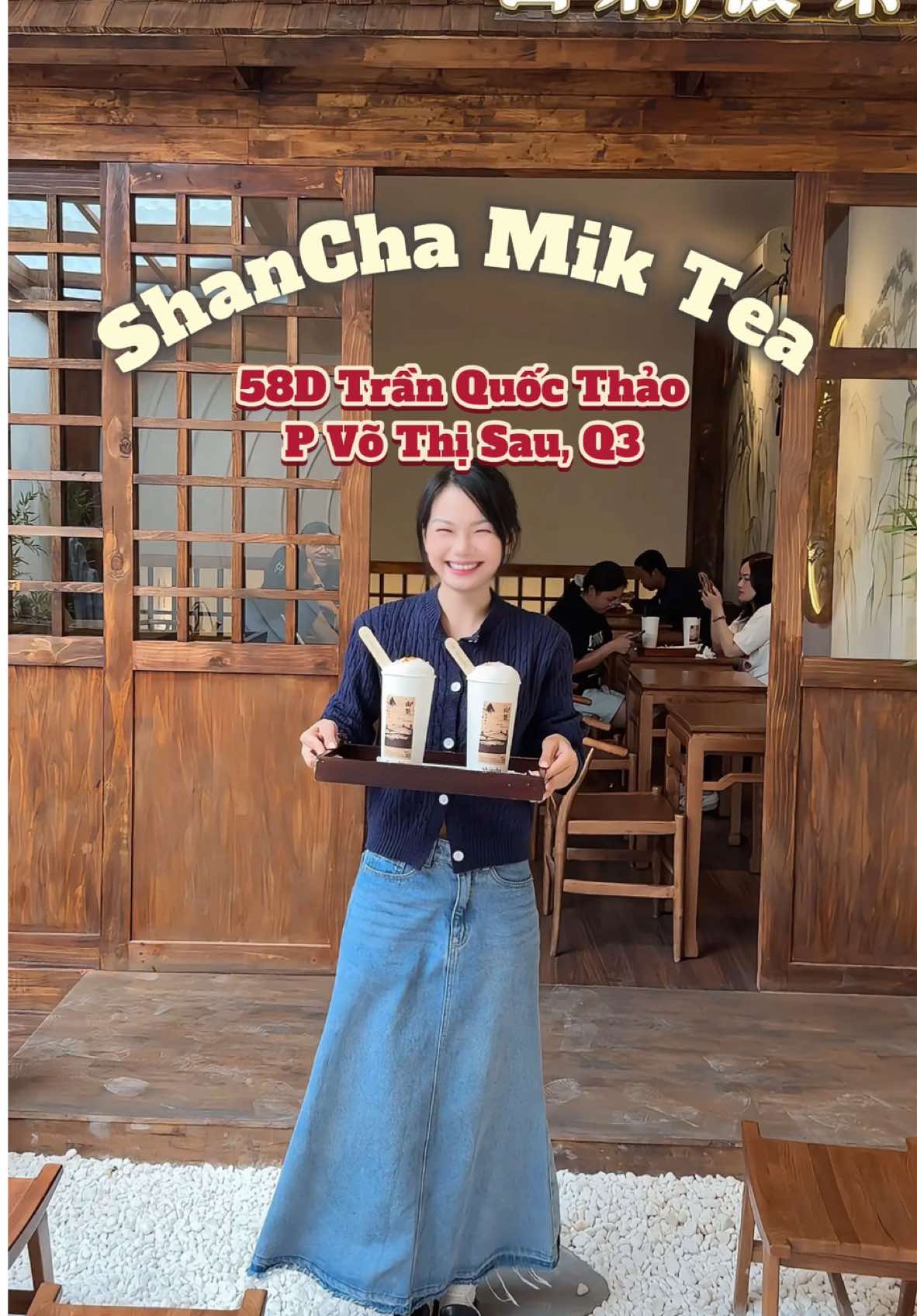 Trà sữa kem bông Shancha #review #trasua #shancha #quanxinh #genz #thaodayyy #viral #coffee #quan3  #trasuangon #ghientrasua #thaodichill #tra 