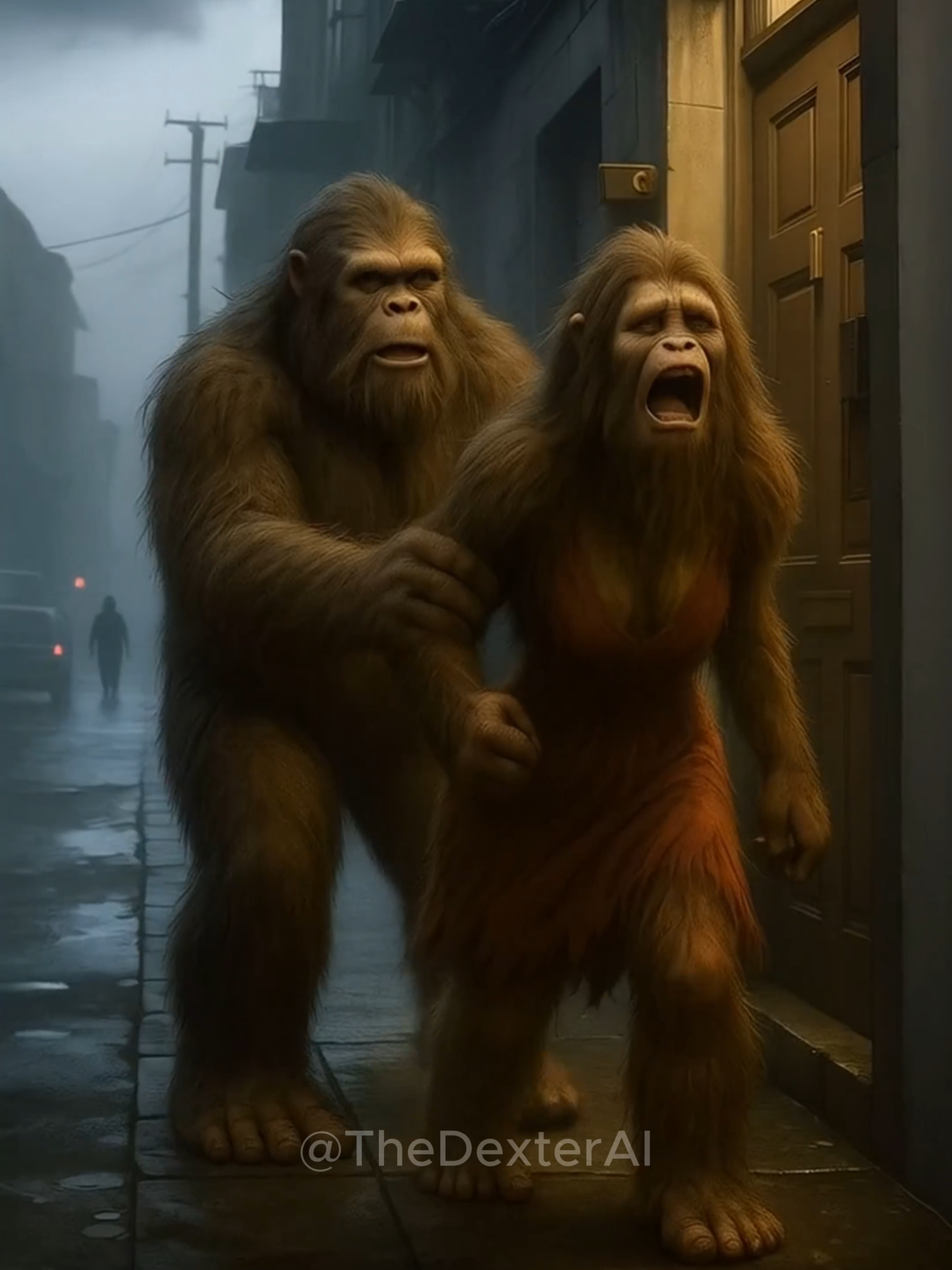 🔥 A brave dog risks it all to save a Bigfoot baby from a raging fire! 🐶😱 You won’t believe what happens next... ❤️ Like | 💬 Comment | 🔁 Share | ➕ Follow for more heroic animal stories! #BigfootBaby #DogRescue #AnimalRescue #HeroDog #FireRescue #CuteAnimals #BraveDog #RescueMission #TheDexterAI #DogLovers #WildlifeRescue #FamilyFriendly #DogShorts #EpicRescue