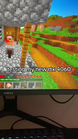 мощная капец просто мощь💪#пк #ртх4060 #ртх #нвидиа #майнкрафт@chuvakyo 