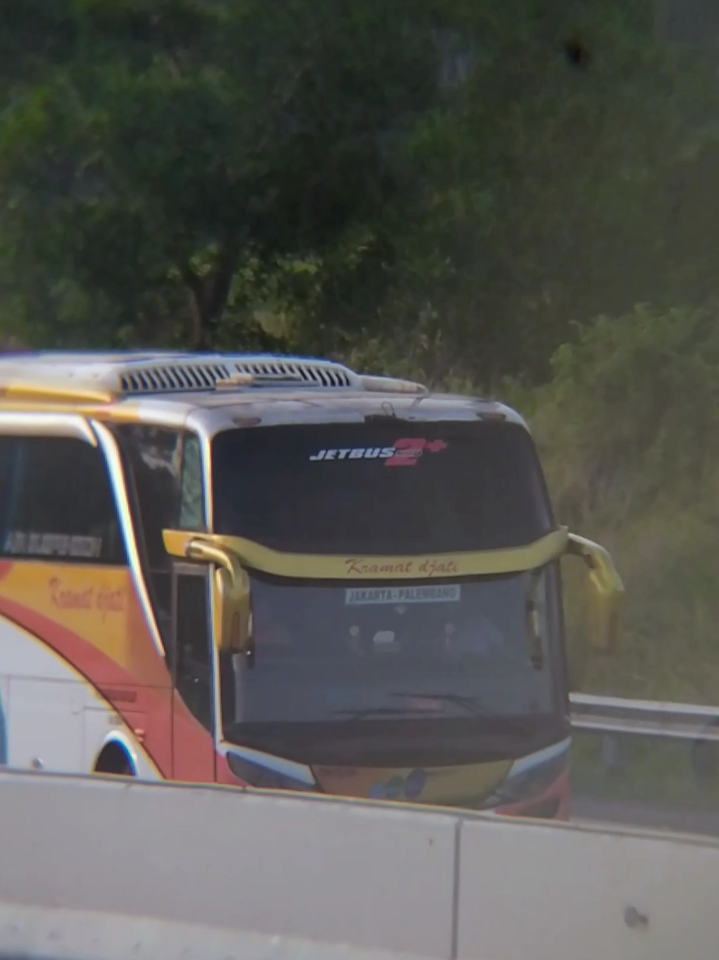 Kramat Djati mode Balap Jakarta - Palembang km274 #kramatdjati #kramatdjatimania #kramatdjatigroup #kramatdjatipalembang #busmania #busmaniacommunity #bismania #bisindo #ayonaikbis #km274 #jb2 #jetbus2 #adiputro 