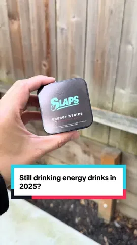 Still drinking energy strips in 2025? Yikes. I switched to Slaps - dissolving energy strips with no crash and no pills  #slapsenergy #slapsandco #caffeinestrips #tiktokshopfinds #productivityhack #energyupgrade #coffeealternative #CapCut 