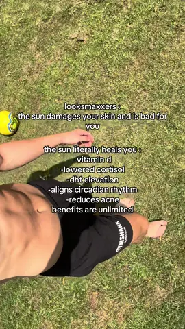 the sun isnt your enemy, skip the suncream #sunlight #grounding #outside #realhealth 