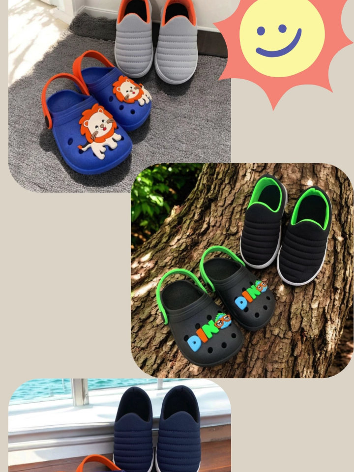 Kit com Tênis Slip On +  Babuche. Garanta o seu! #shopeevideo #maedemenino 