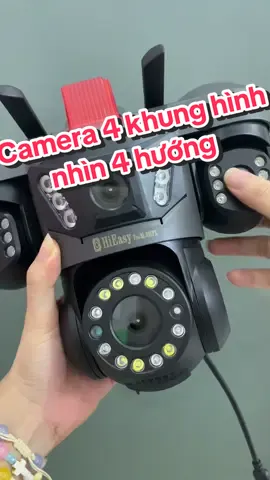 Camera ngoài trời HiEasy 4 khung hình phiên bản W-712 #camerangoaitroi #camerahieasy #cameracontrol #xuhuong #viral