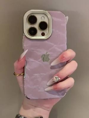 Mewah 6D Plating Snow mountain pattern phone Case untuk iPhone  Perlindungan kamera TPU soft Cover