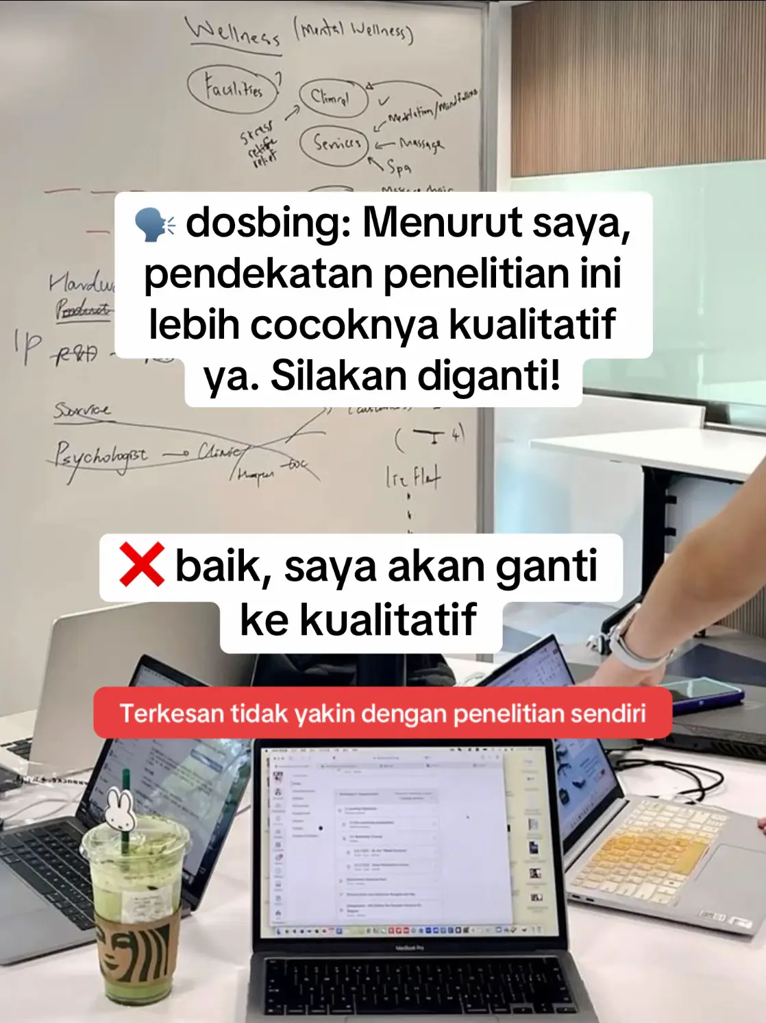 Panik? Wajar. Tapi jangan buru-buru defensif. Kadang, saran dosen itu justru bisa bikin skripsimu lebih kuat. #SkripsiTips #SemproSkripsi #dosentiktok  #SkripsiKualitatif #SkripsiKuantitatif #Skripsi2025 #TipsSkripsi   #DosenPembimbing #skripsi #fypp #kuliah