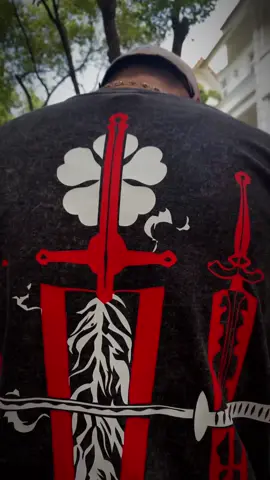 Retro Heavy Limited 90s Asta Demon Slayer Sword Black Clover Washed T-shirt #fyp #viralvideos #viralvideotiktok #virał #animeedit #animefyp #animelover #manga #streetwear #oversizedshirt #asta #demonslayer #blackcover #sword 